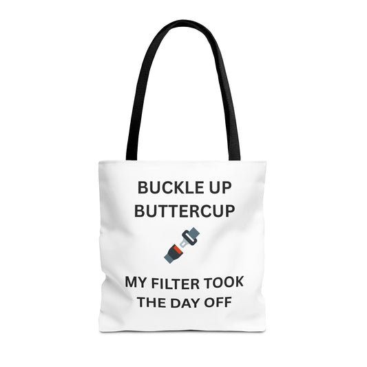 Funny Tote Bag, Humorous Canvas Bag, Sarcastic Message, Quirky Everyday Use, Unique Present for Friends