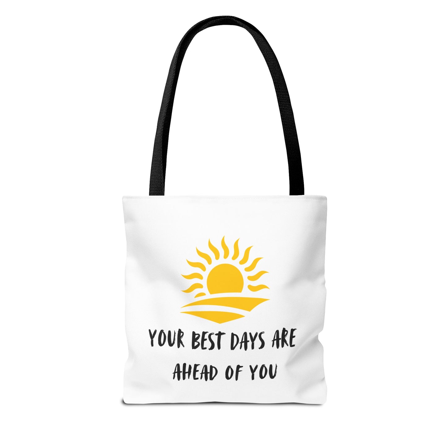 Sunrise Motivational Tote Bag | Inspirational Gift, Summer Accessory, Beach Bag, Everyday Use, Shopping Tote