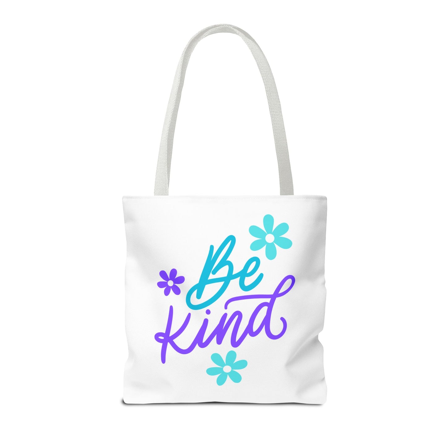 Be Kind Floral Tote Bag | Eco-Friendly Shopping Bag, Gift for Friends, Positive Affirmation Bag, Beach Tote, Everyday Use