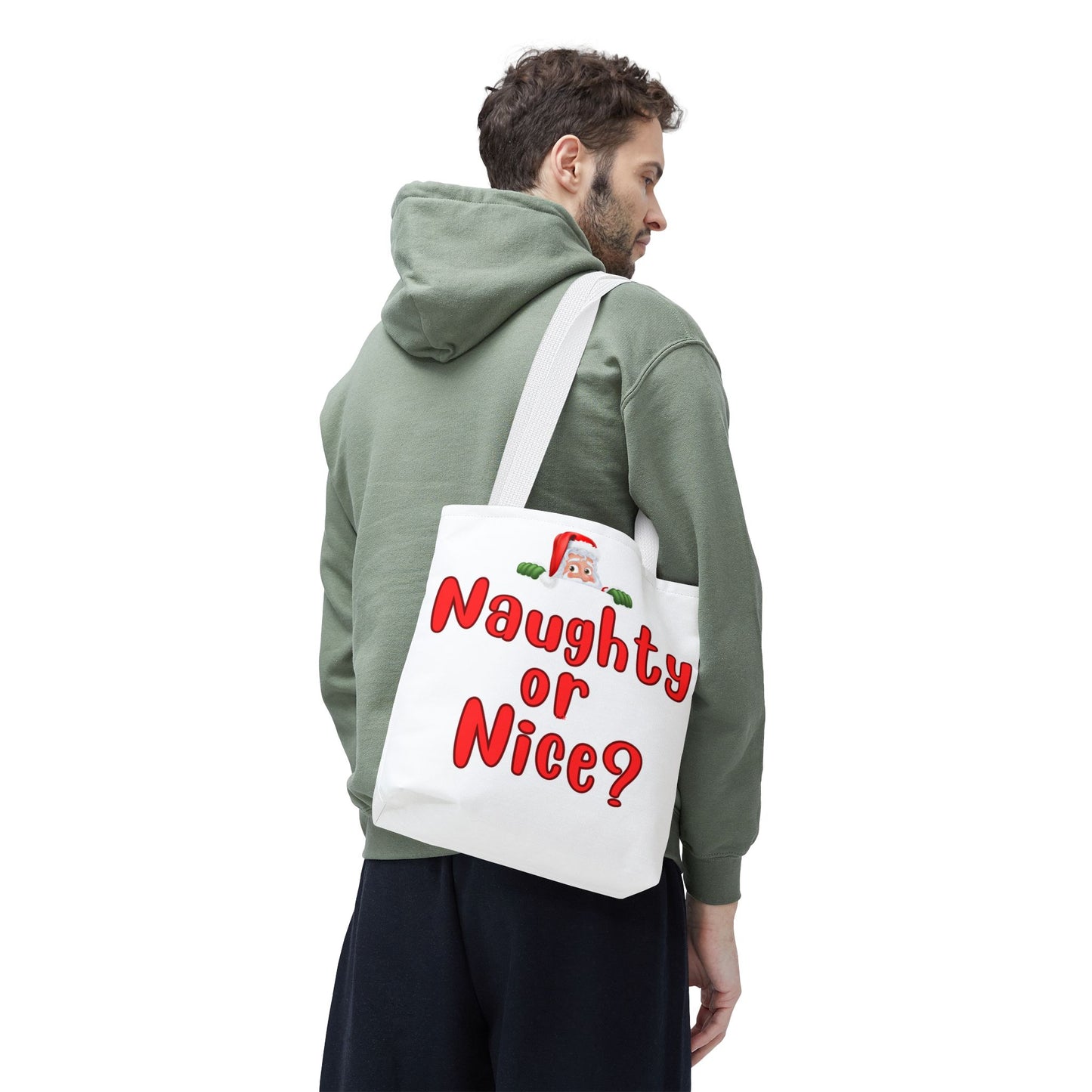 Naughty or Nice? Christmas Tote Bag
