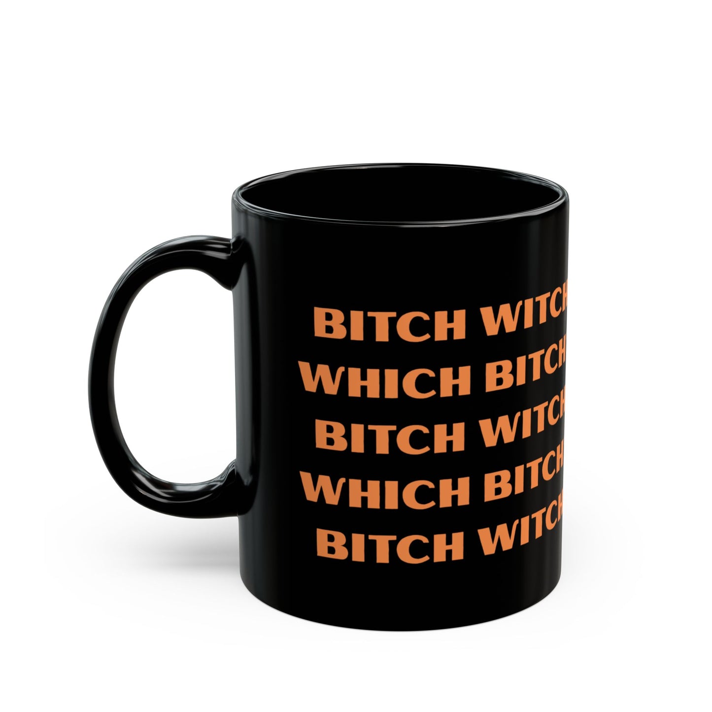Funny Halloween Witch Bitch Mug, Black Mug for Coffee or Tea, Halloween Gift, Witchy Mug, Halloween Party Decor, Witches Mug