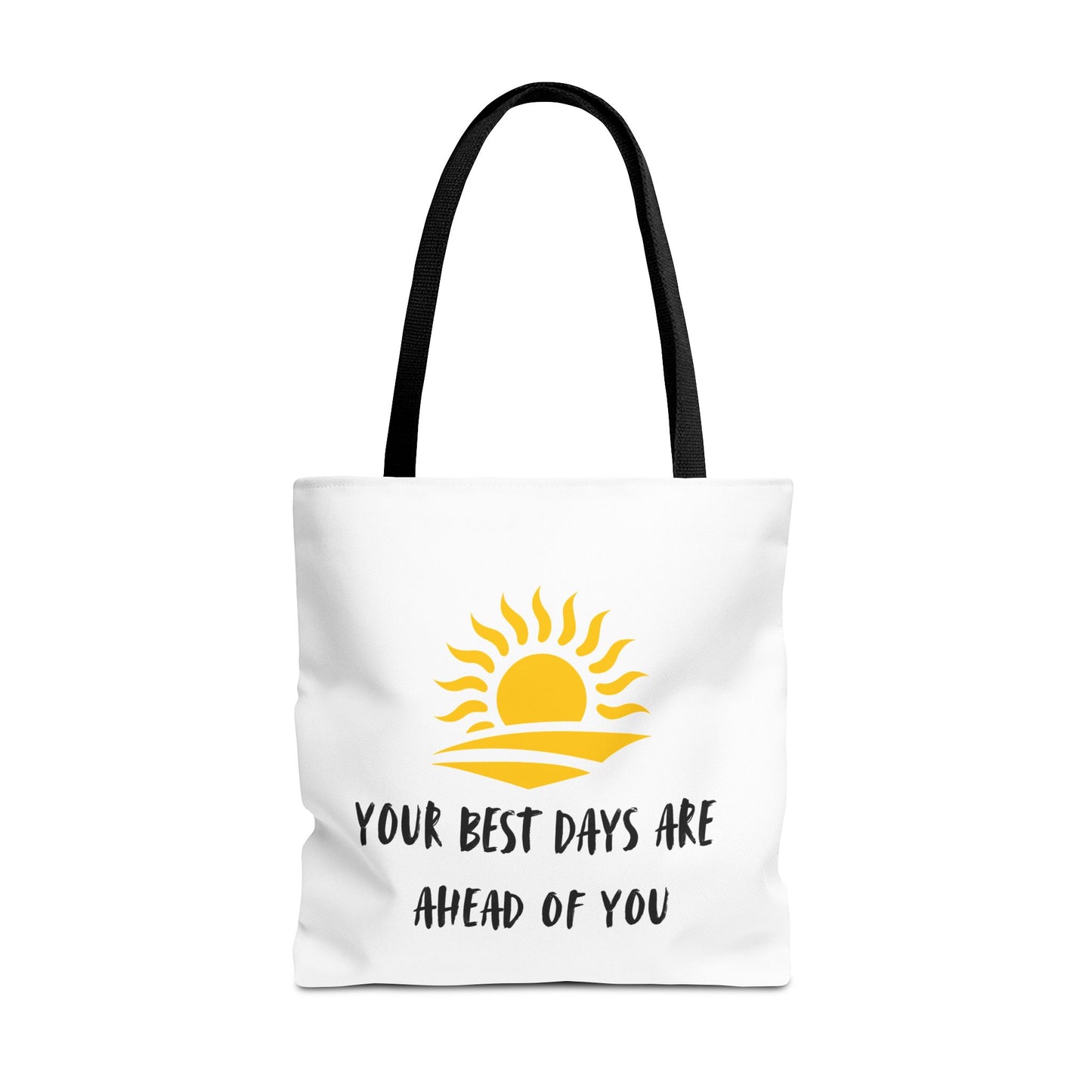 Sunrise Motivational Tote Bag | Inspirational Gift, Summer Accessory, Beach Bag, Everyday Use, Shopping Tote