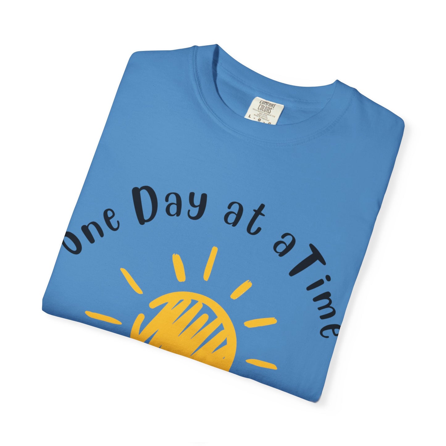 Sunshine Inspirational T-Shirt | One Day at a Time | Unisex Gift for Relaxed Living, Motivational Apparel, Everyday Wear, Summer [...]