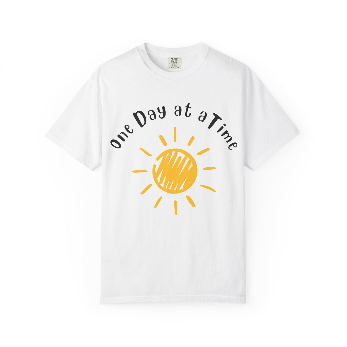 Sunshine Inspirational T-Shirt | One Day at a Time | Unisex Gift for Relaxed Living, Motivational Apparel, Everyday Wear, Summer [...]