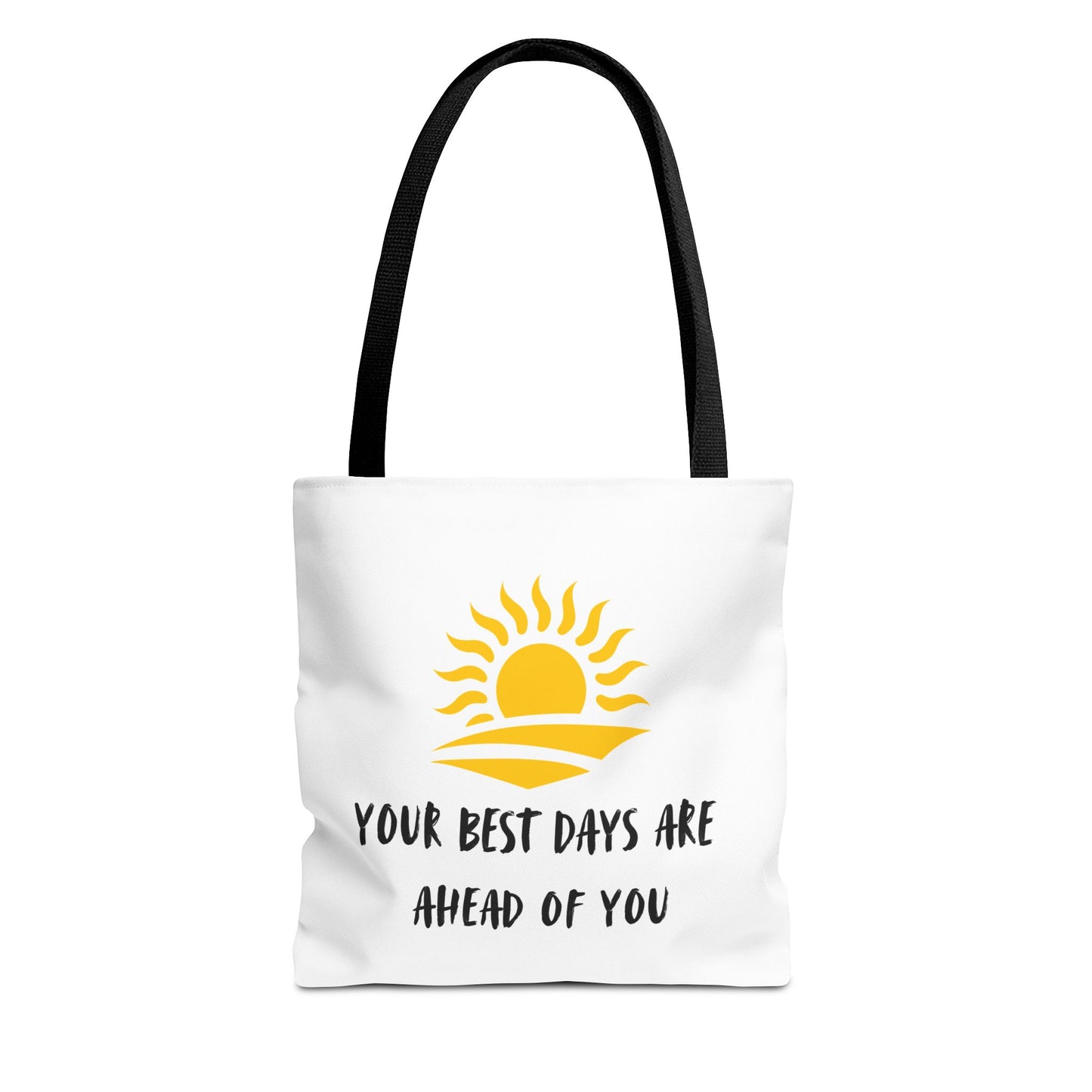 Sunrise Motivational Tote Bag | Inspirational Gift, Summer Accessory, Beach Bag, Everyday Use, Shopping Tote