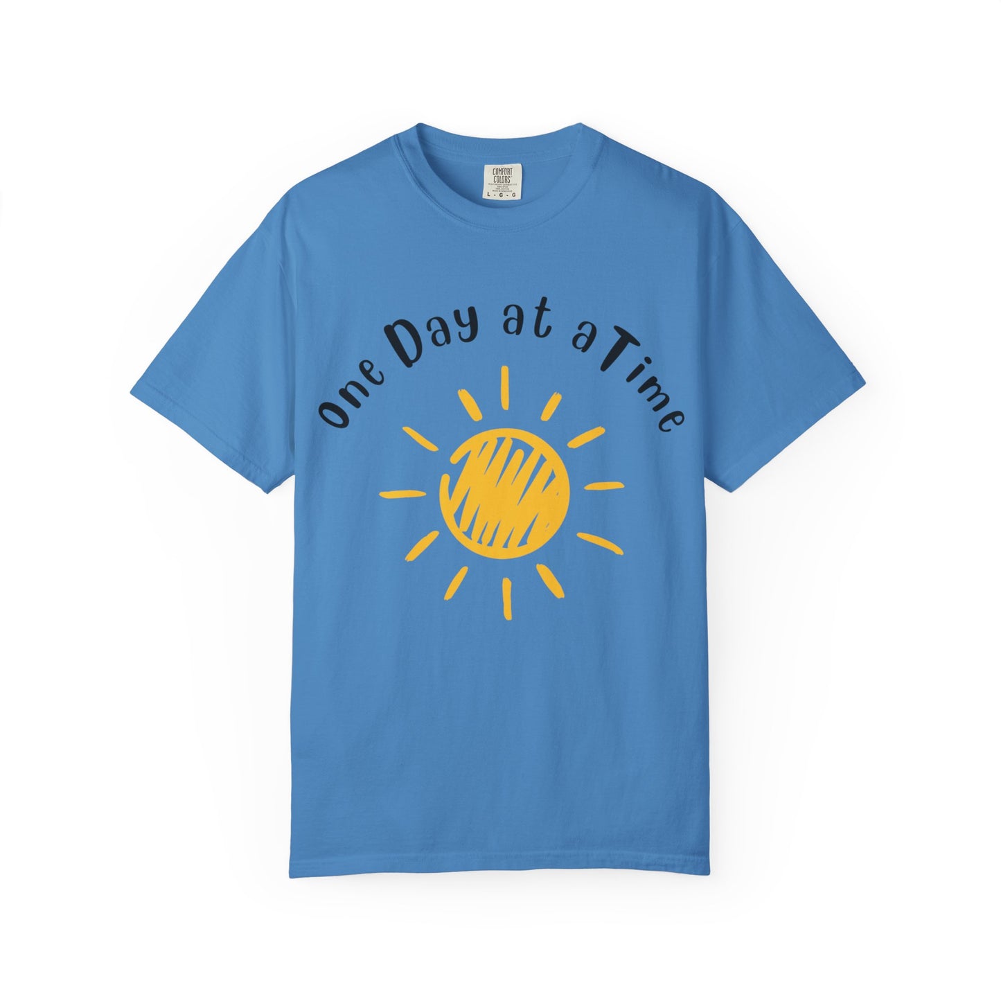 Sunshine Inspirational T-Shirt | One Day at a Time | Unisex Gift for Relaxed Living, Motivational Apparel, Everyday Wear, Summer [...]