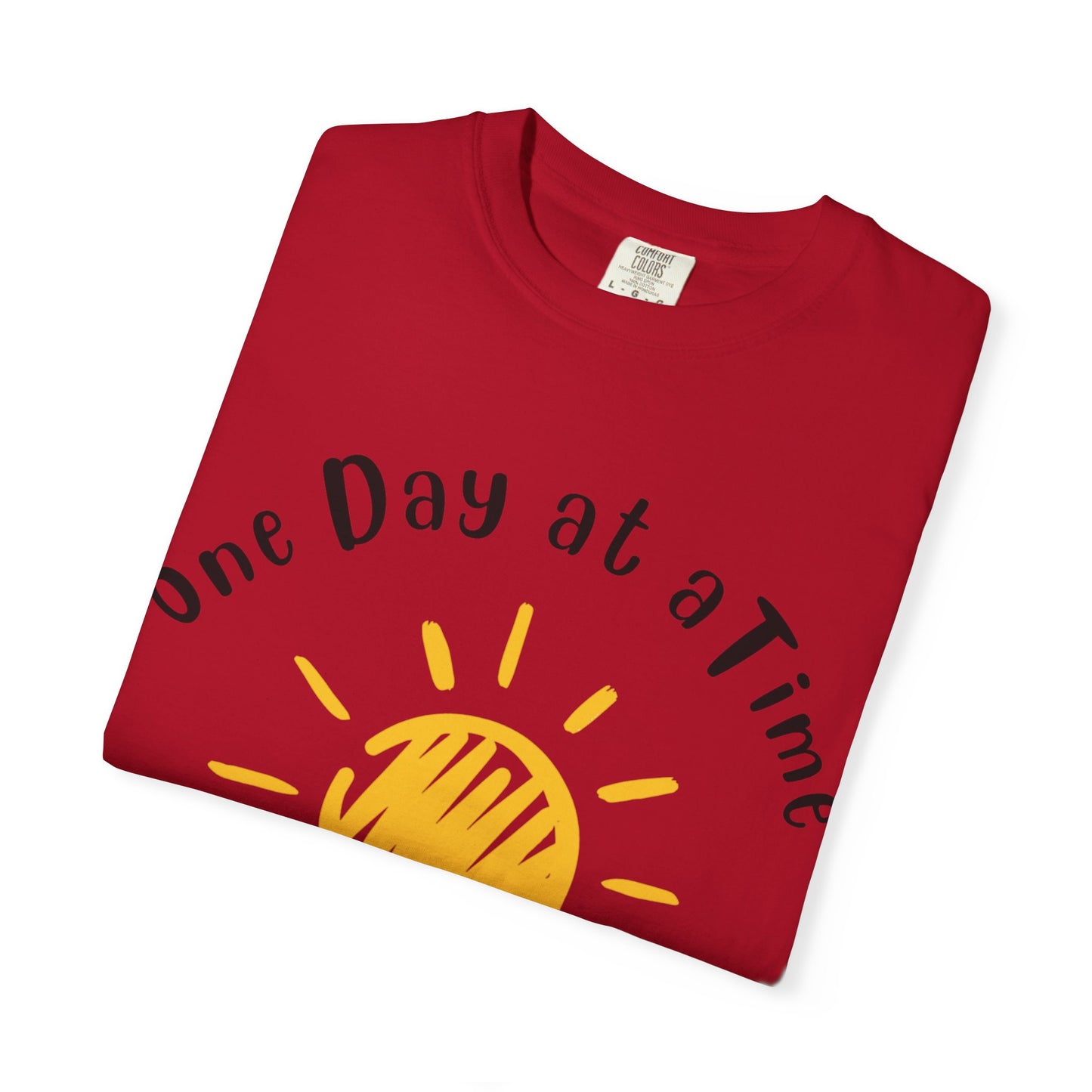 Sunshine Inspirational T-Shirt | One Day at a Time | Unisex Gift for Relaxed Living, Motivational Apparel, Everyday Wear, Summer [...]