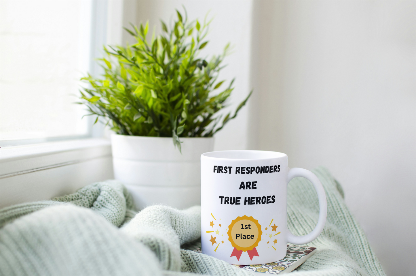 Mug - First Responders are Heroes Ceramic Mug