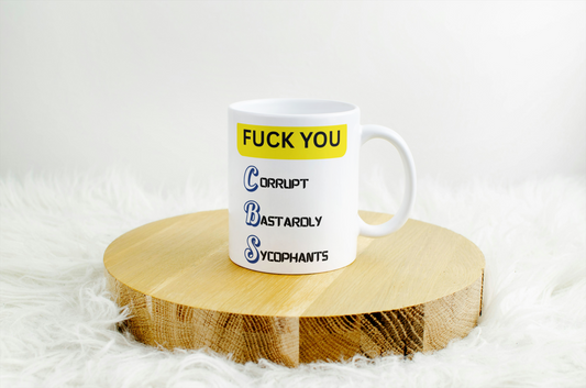 Funny Late Night Talk Show Fan Ceramic Mug, 11oz, 15oz - Great Gift for the Bold and Brave, Anti-Corruption Activists, Protestors, Coffee