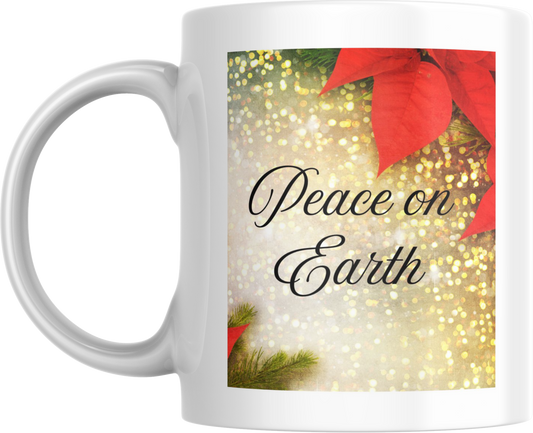 Christmas Peace on Earth Ceramic Mug