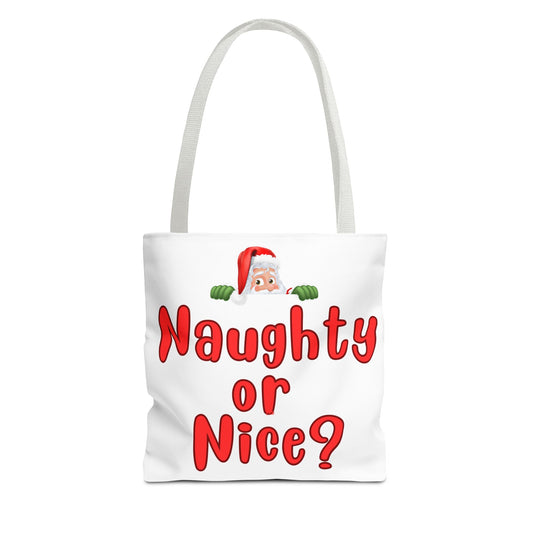 Naughty or Nice? Christmas Tote Bag