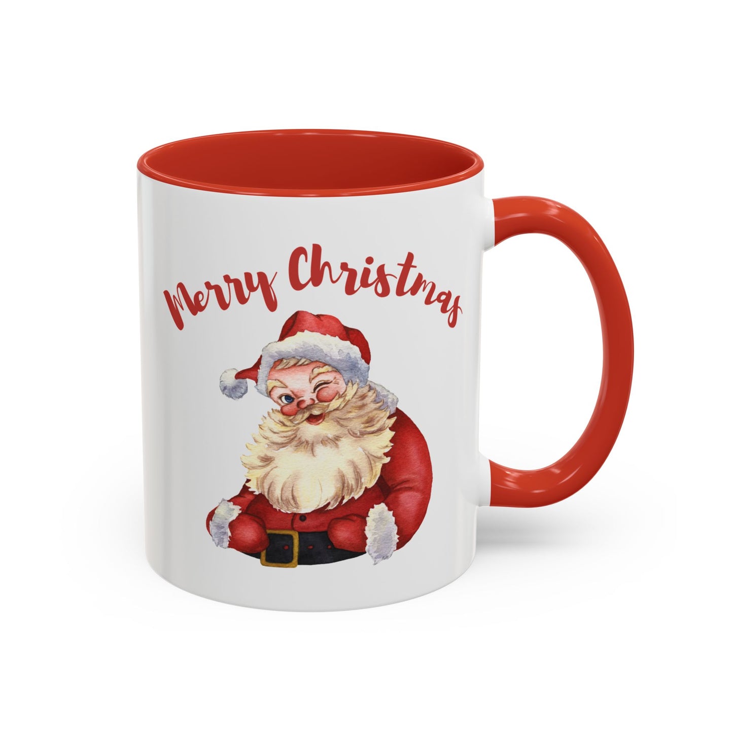 Christmas Old Fashioned Santa Accent Coffee Mug – 11oz & 15oz
