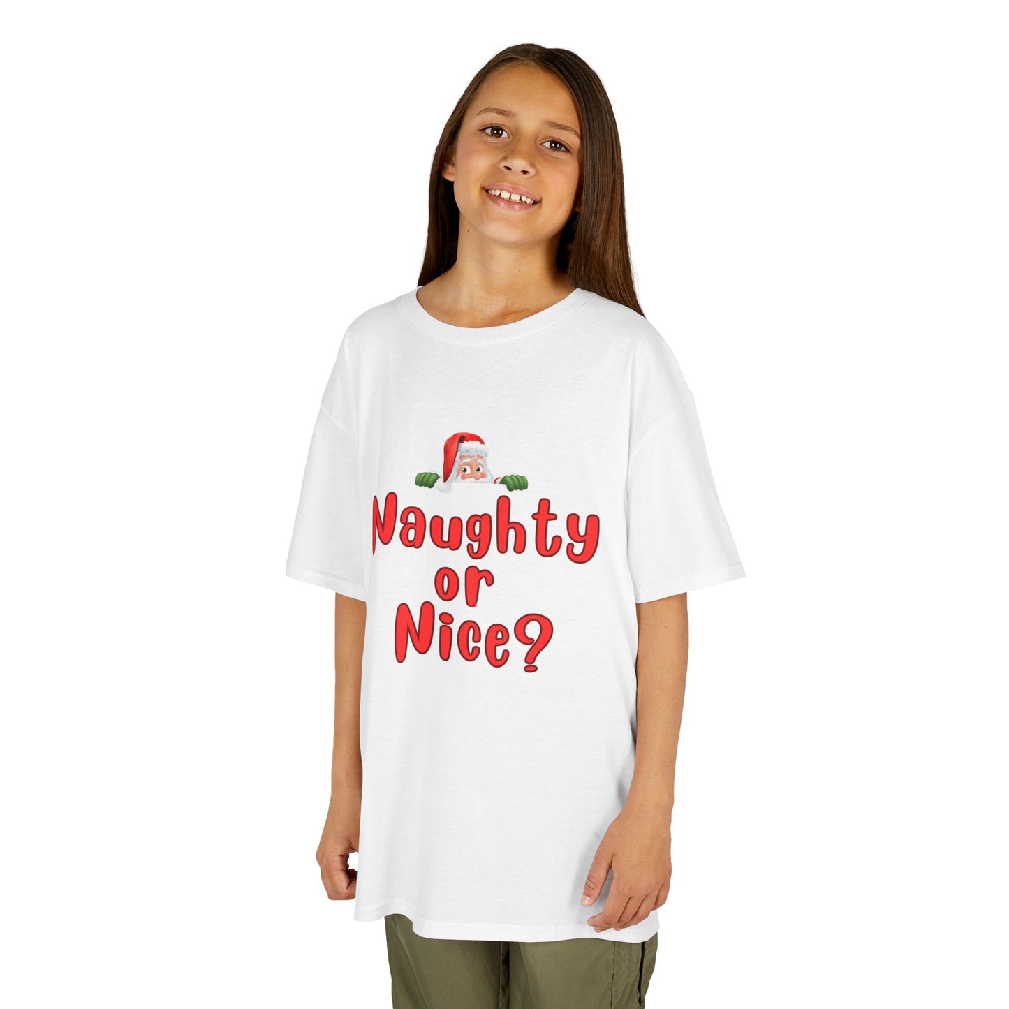 Naughty or Nice Kids Tee