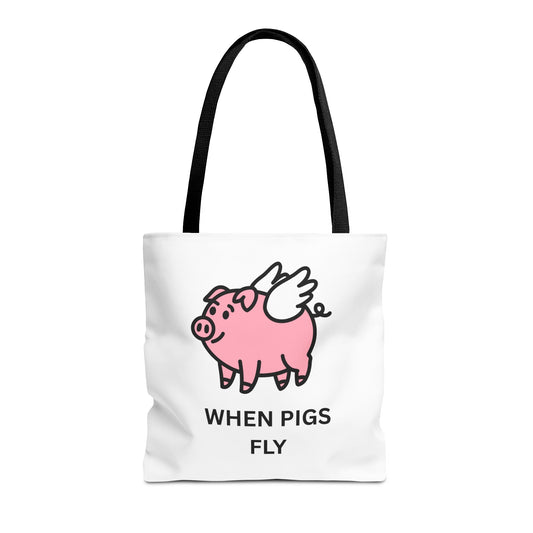 Whimsical Pig Fly Tote Bag, Fun Eco-Friendly Shopping Bag, Cute Gift for Animal Lovers, Funny Reusable Grocery Bag, Great for [...]