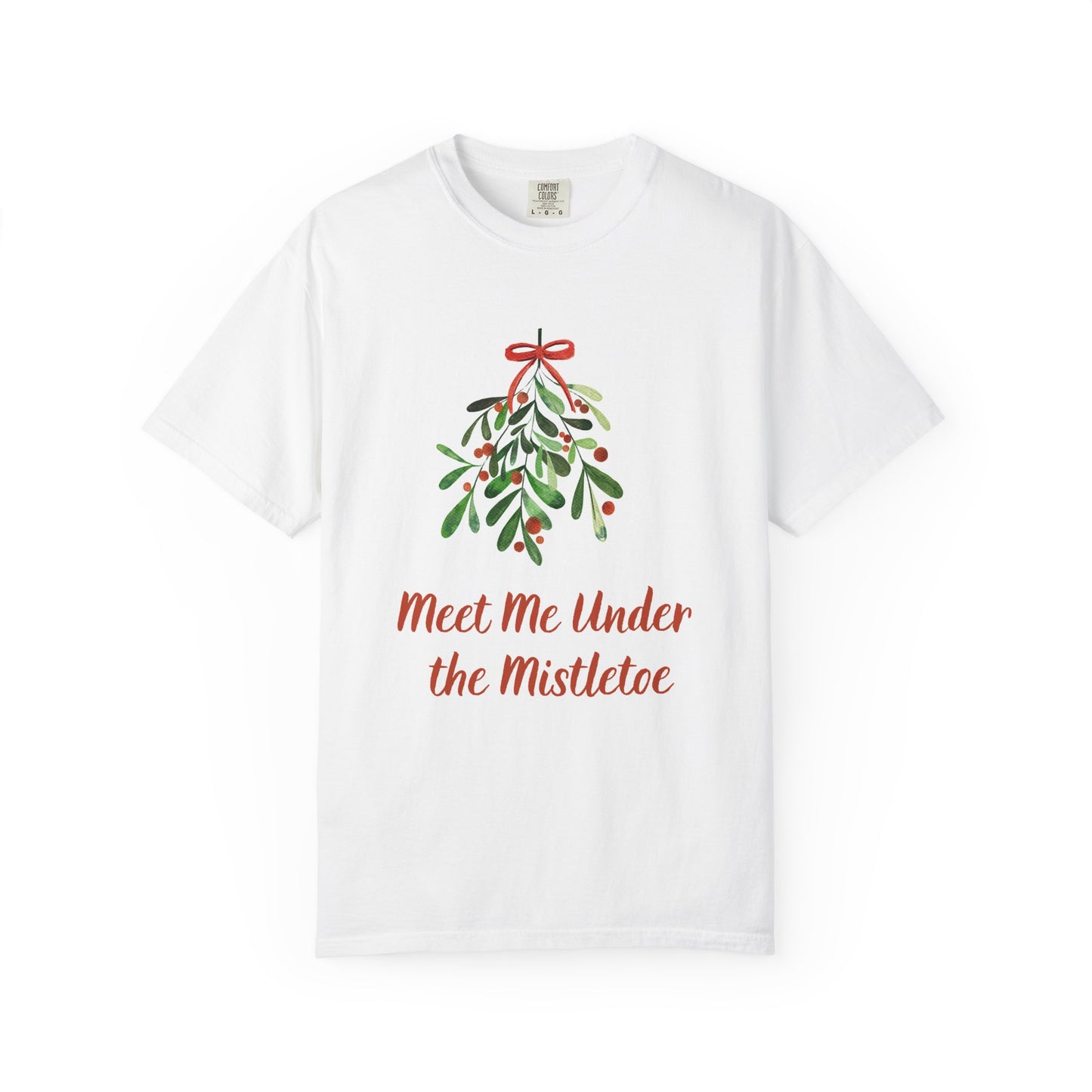 Mistletoe T-Shirt - Meet Me Under the Mistletoe Holiday Tee