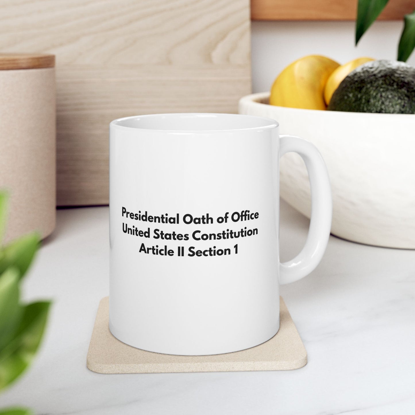 Presidential Oath of Office Mug