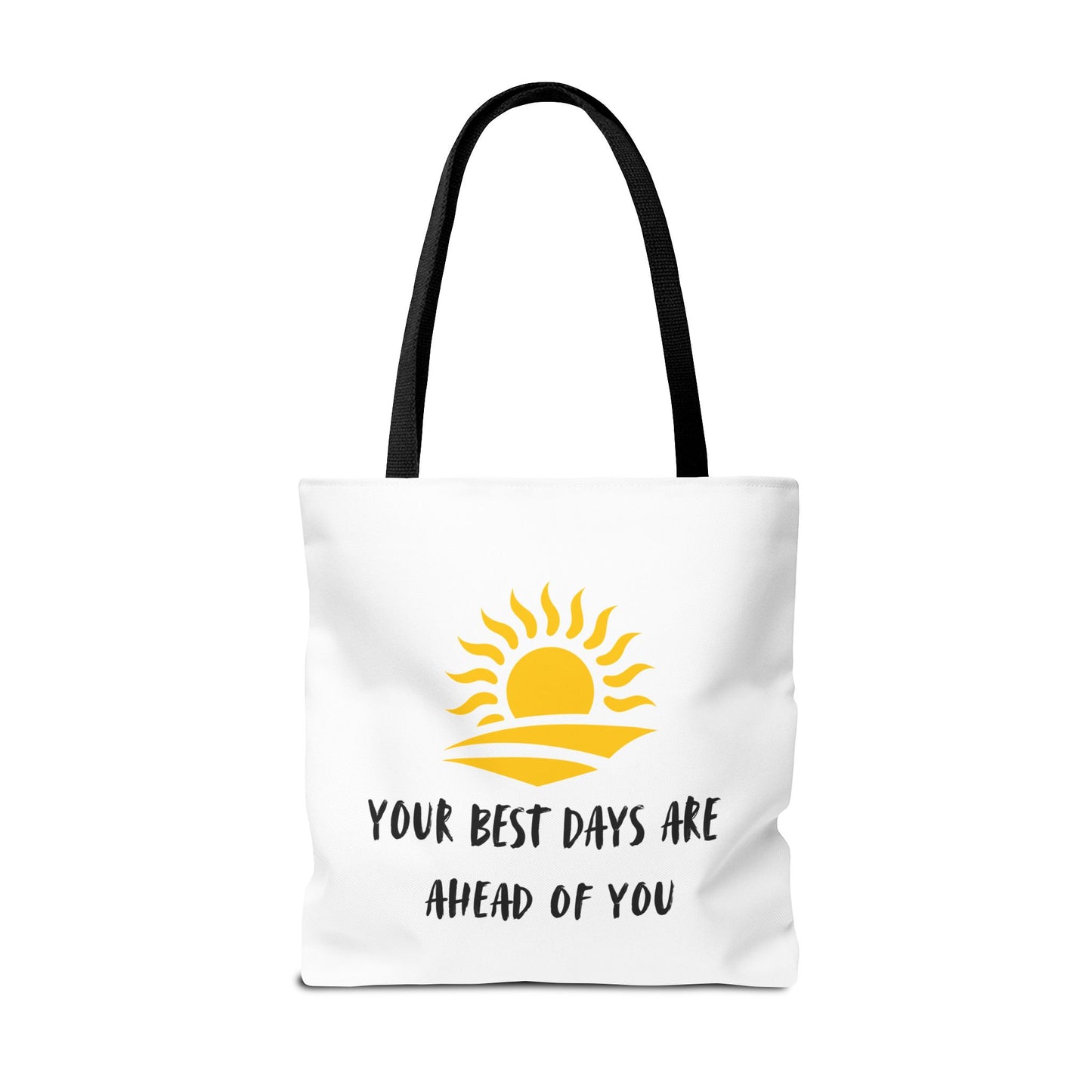 Sunrise Motivational Tote Bag | Inspirational Gift, Summer Accessory, Beach Bag, Everyday Use, Shopping Tote