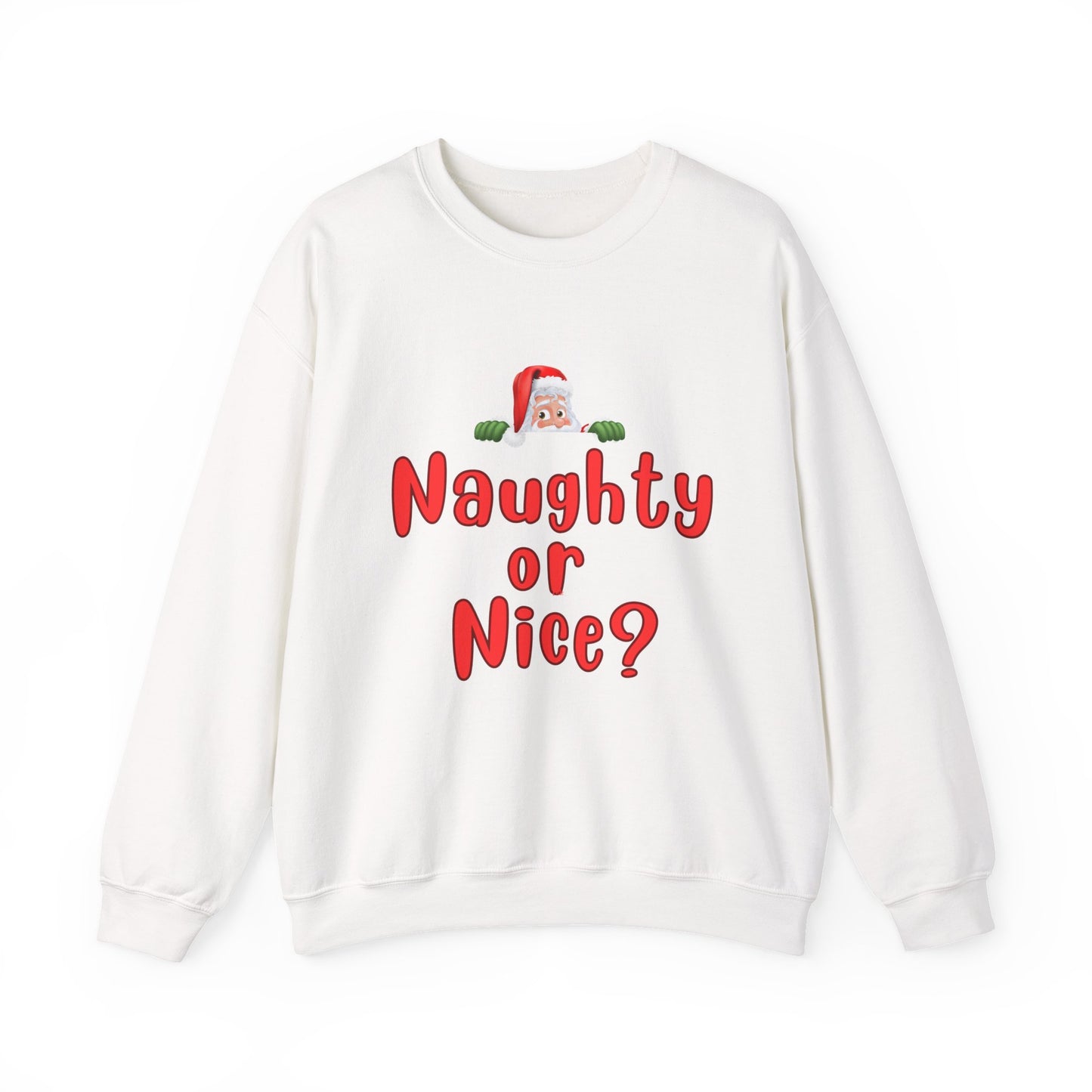 Naughty or Nice Holiday Crewneck Sweatshirt