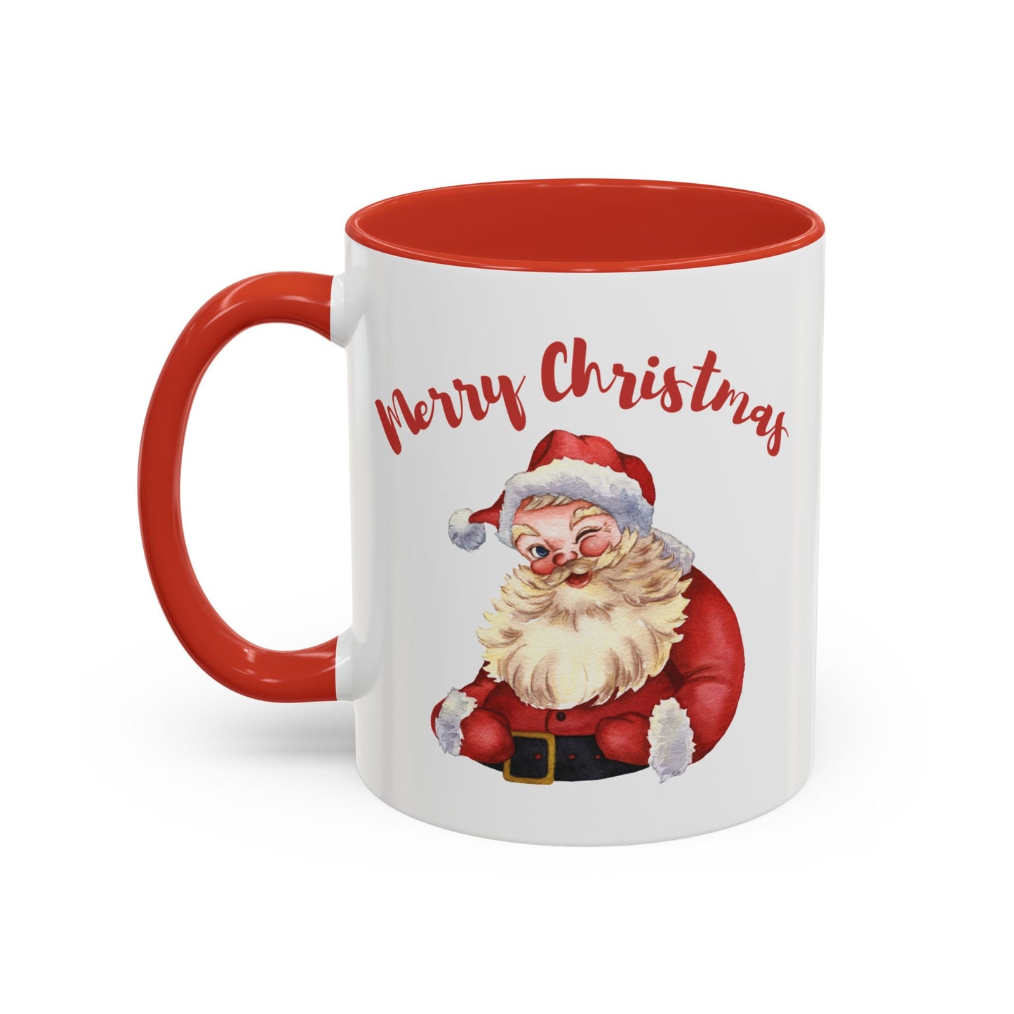 Christmas Old Fashioned Santa Accent Coffee Mug – 11oz & 15oz