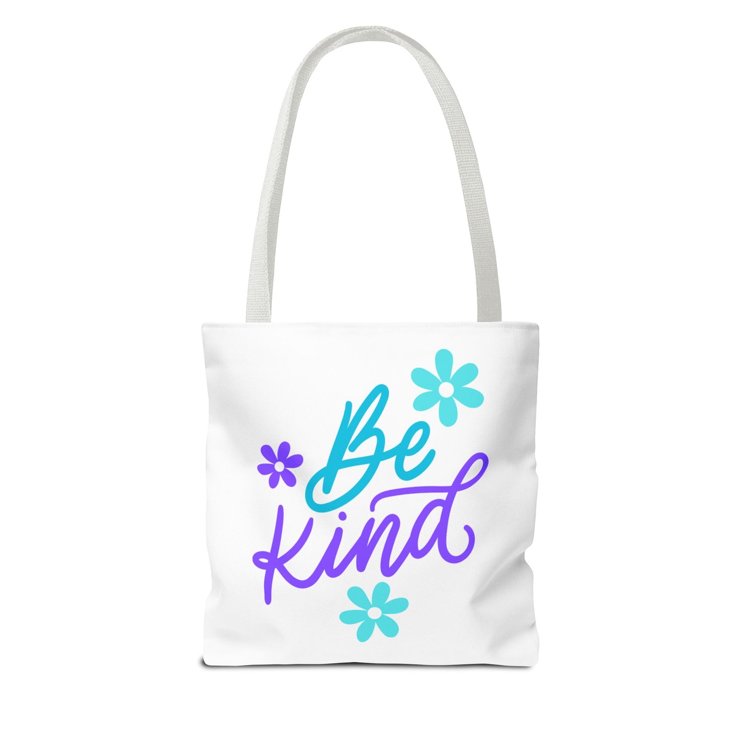 Be Kind Floral Tote Bag | Eco-Friendly Shopping Bag, Gift for Friends, Positive Affirmation Bag, Beach Tote, Everyday Use
